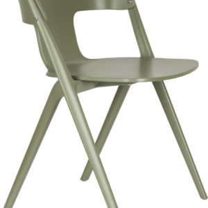 Udendørs spisebordsstol Zuiver Horizon taupe polypropylen havestol H75ÃB57,5ÃD52,5 cm